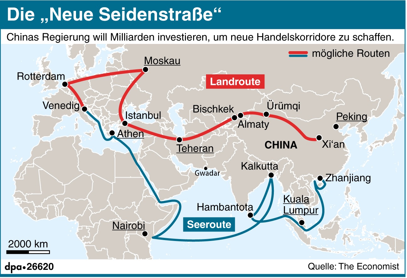 Seidenstraße: Alle Wege führen nach China – Bayernkurier